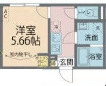 カインドネス武蔵浦和Ⅱの間取り
