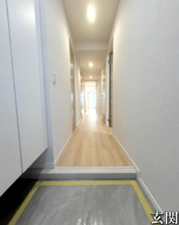 【玄関】 | ザ・スクエアA棟
