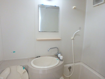 【洗面所】 | シティハイムケント | 忙しい朝には欠かせない洗面所です