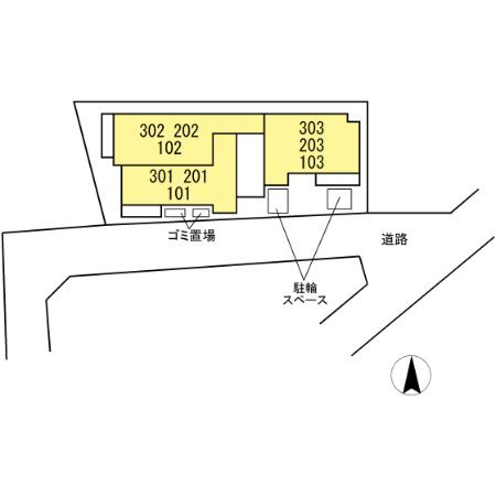 ステラ ルーチェの区画図