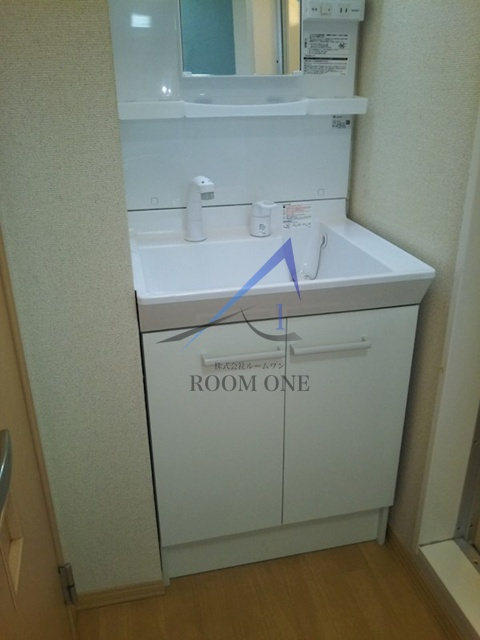 ソレイユ・フラットの洗面所|洗面台です。