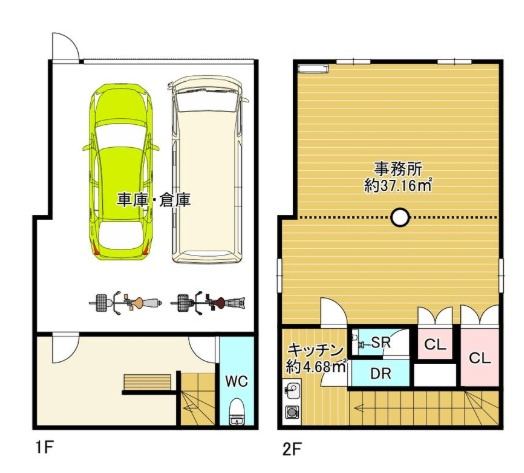 東成区東今里ガレージオフィス