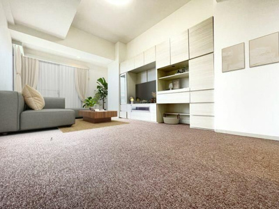 【居間・リビング】 | リーベスト所沢 | ゆったりとしたリビングです