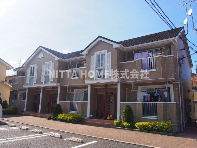 ニアパークＡの外観|南向き最上階で日当たり良好です◎敷金礼金ナシでお得◇