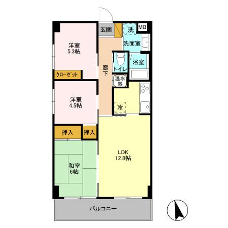 【間取り】 | カーサフィオーレ