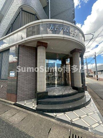エリタージュのエントランス|建物の内部です