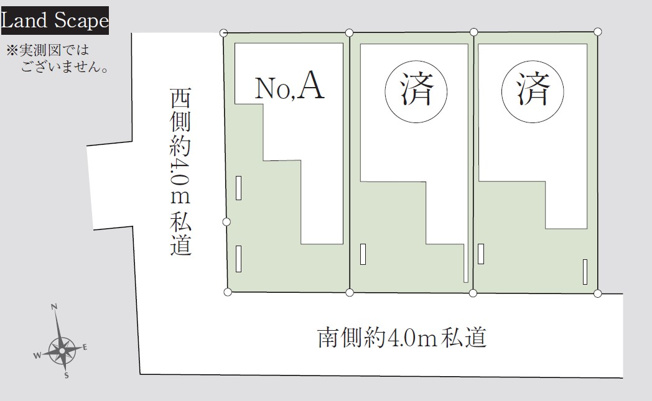 【区画図】 | 目黒区洗足＿新築戸建て