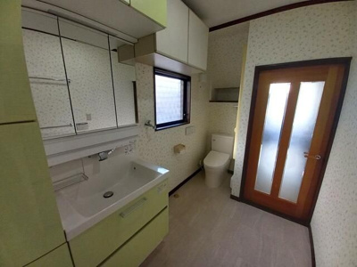 【洗面所】 | 所沢市北秋津貸家 | 脱衣スペースもあります