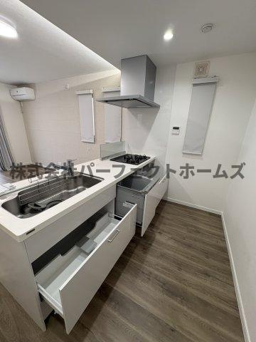 楠葉野田1丁目戸建　賃貸のキッチン|キッチンでお料理をお楽しみください