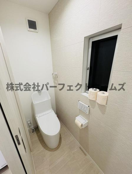 楠葉野田1丁目戸建　賃貸のトイレ|トイレです