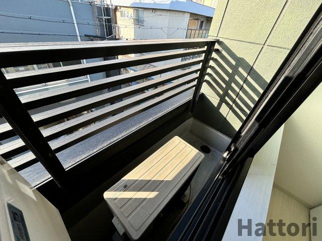 タウンハウス服部天神のバルコニー