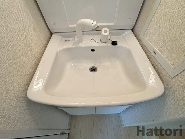 タウンハウス服部天神の洗面所