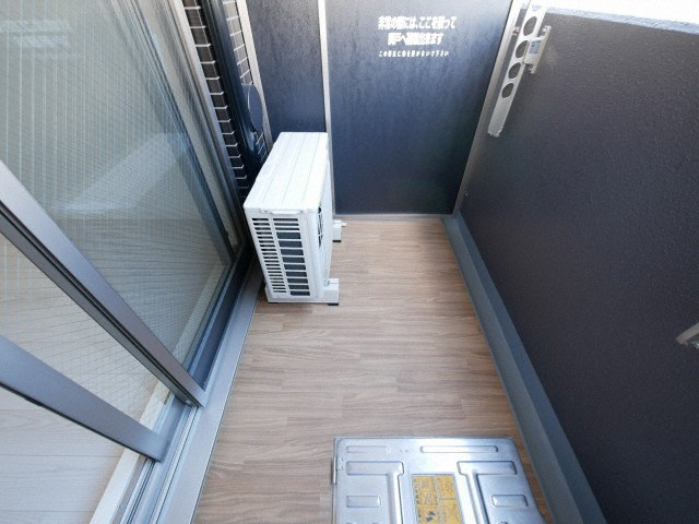 大阪市東住吉区桑津２丁目の賃貸マンションのバルコニー