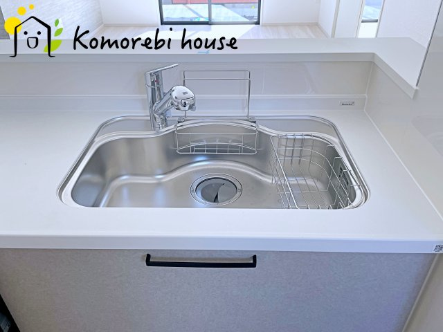 鴻巣市宮前　9期　新築一戸建て　リガーレ　01のキッチン|使いやすいキッチンです