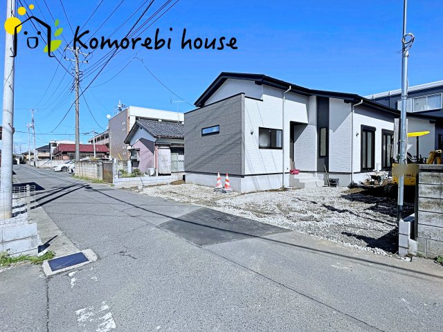 鴻巣市宮前　9期　新築一戸建て　リガーレ　01の前面道路含む現地写真|撮影：'26/02/10