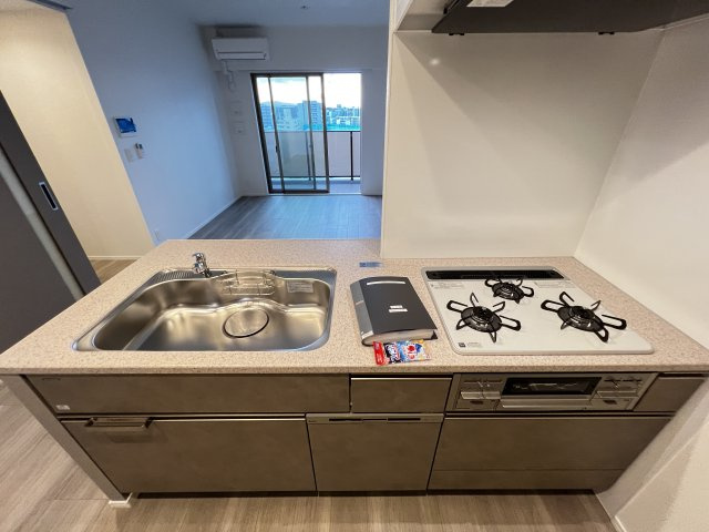 エンクレスト博多PARKSIDEのキッチン