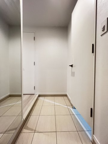 エンクレスト博多PARKSIDEの玄関