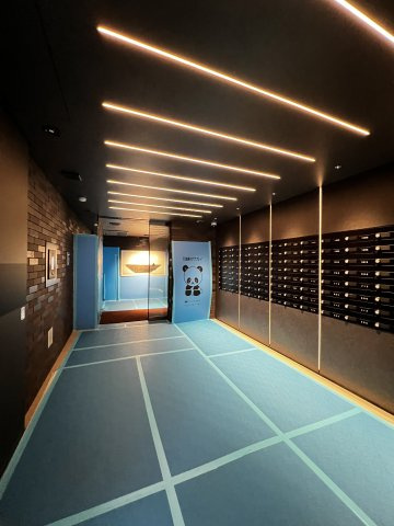 エンクレスト博多PARKSIDEのロビー