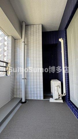 エンクレスト博多駅前Ⅲのバルコニー|開放的で明るい空間を演出してくれるバルコニーです