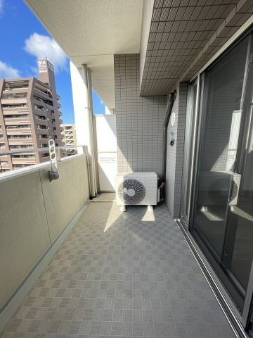 エンクレストGRAN博多駅前のバルコニー