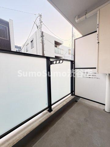 オープンブルーム渋谷本町のバルコニー|お洗濯にも便利なバルコニー付き