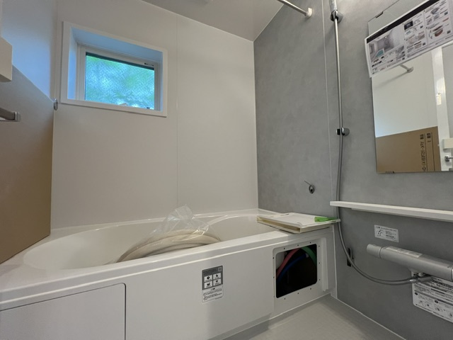 茅ヶ崎市東海岸南6丁目　新築戸建　1号棟の浴室|1日の疲れを癒す浴室スペース♪