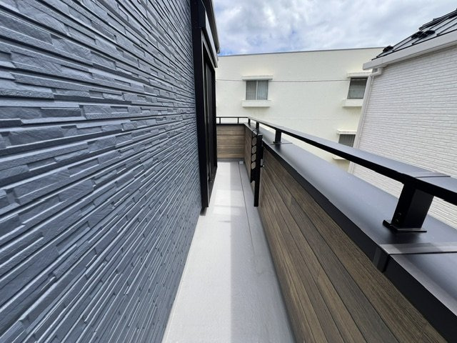 茅ヶ崎市東海岸南6丁目　新築戸建　1号棟のバルコニー|2階バルコニー◇◇