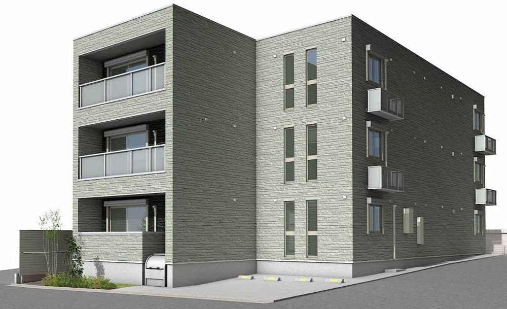 シャーメゾン　ラヴィのエントランス