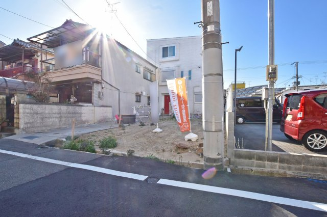 SPITI立花町3丁目新築一戸建て│4LKD+駐車1台可の前面道路含む現地写真|(2026年1月撮影)