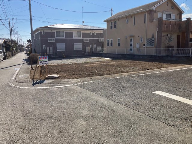 大井町金子　売地の外観|現地現況