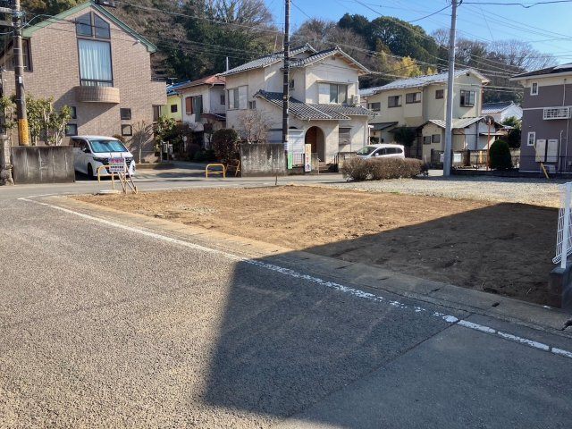 大井町金子　売地の外観|現地現況