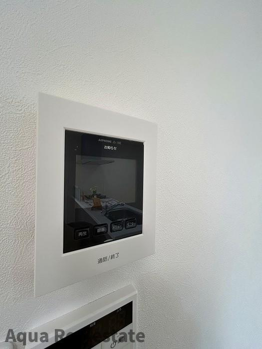 木田郡三木町大字井戸　リノベ住宅の防犯設備|モニター付きインターホン