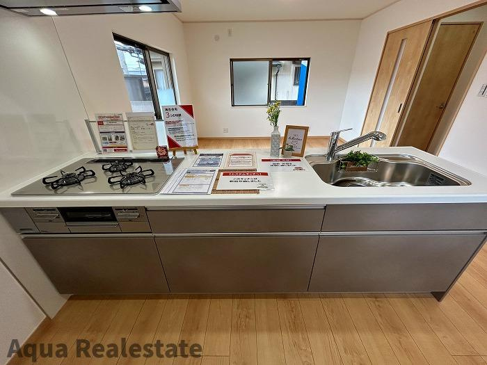 木田郡三木町大字井戸　リノベ住宅のキッチン|キッチンです　※新品交換済み