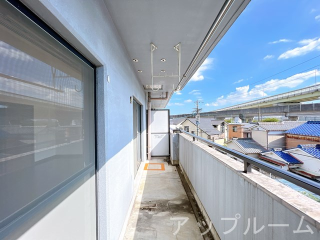 フォレスト北山のバルコニー