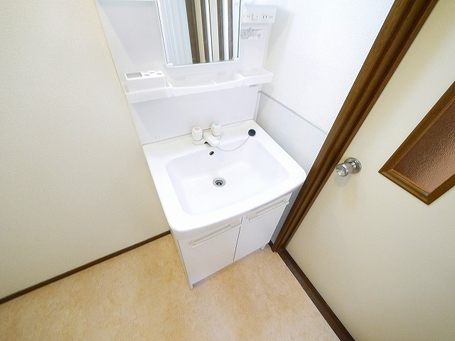 壱分町戸建の洗面所