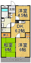 メゾン兵庫の間取り