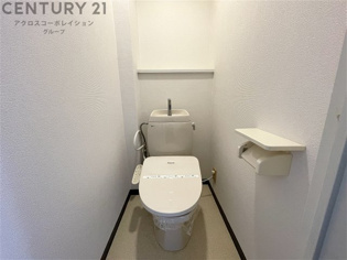 トイレもきれいです