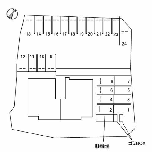 【区画図】 | シャーメゾン　ベルクムント