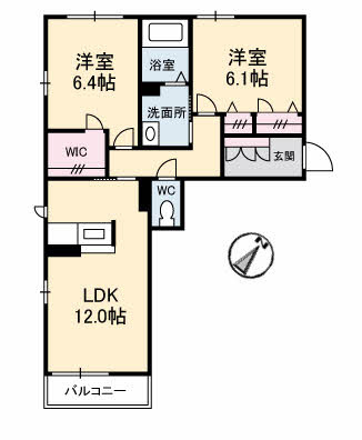 【間取り】 | シャーメゾン　ベルクムント
