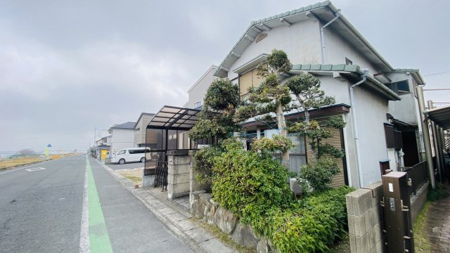 福島１丁目売地の前面道路含む現地写真