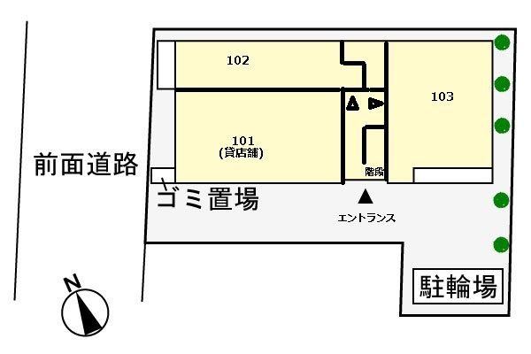 カサ・デ・三軒茶屋の駐車場