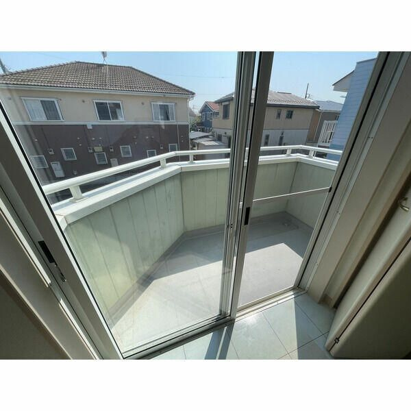 リフレインⅡのバルコニー