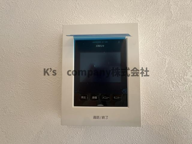 茅ヶ崎市東海岸南6丁目　新築戸建　2号棟のセキュリティ|訪問者の顔が見えて安心です♪