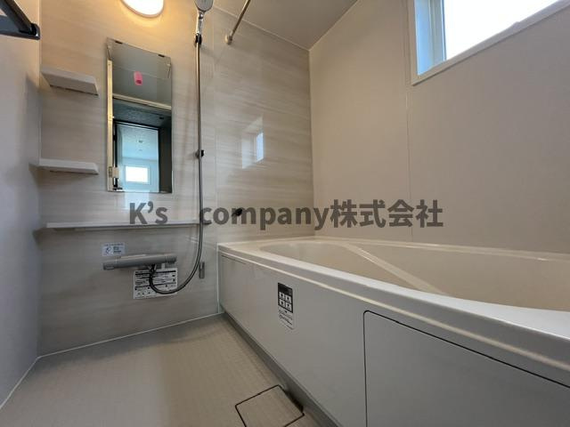 茅ヶ崎市東海岸南6丁目　新築戸建　2号棟の浴室|1日の疲れを癒す浴室スペース♪