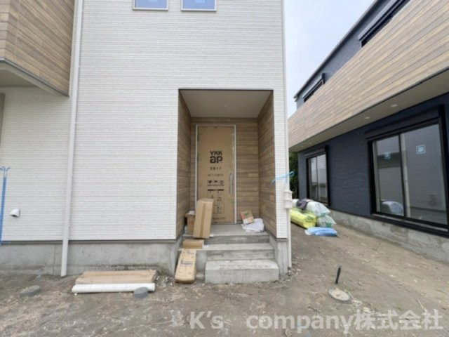茅ヶ崎市東海岸南6丁目　新築戸建　2号棟の玄関|2026.6.14撮影◇