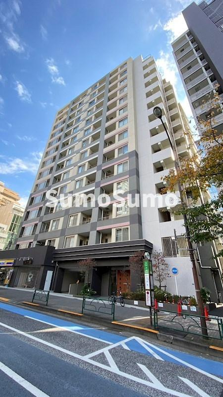 クオリア広尾の外観|落ち着いた雰囲気の外観です