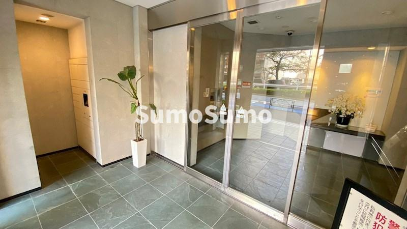 クオリア広尾のロビー|建物の内部です