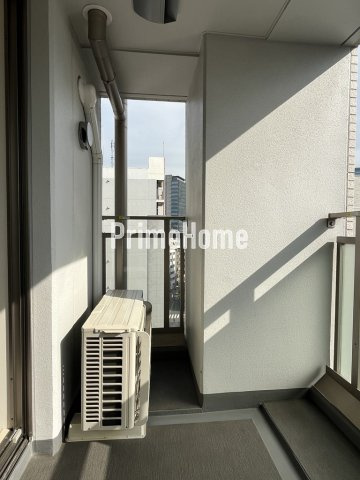 ディームス大手町ノースのバルコニー