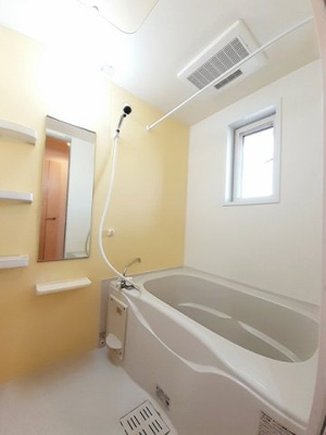 【浴室】 | アオバヒルズタウンＤ | 落ち着いた空間のお風呂です