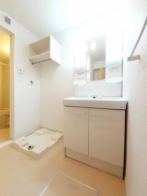 【洗面所】 | ステラ津田 | 忙しい朝には欠かせない洗面所です